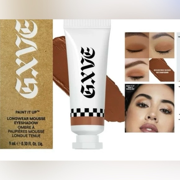 GXVE by Gwen Stefani Paint It up 
Matte Longwear Mousse Eyeshadow BOUNCING SHOES - Picture 3 of 6